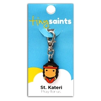 St. Kateri Tiny Saint Charm