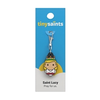 St. Lucy Tiny Saint Charm