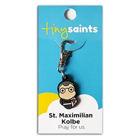 St. Maximilian Kolbe Tiny Saint Charm