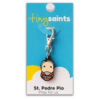 St. Padre Pio Tiny Saint Charm