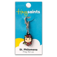 St. Philomena Tiny Saint Charm