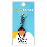 St. Rose of Lima Tiny Saint Charm