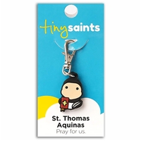 St. Thomas Aquinas Tiny Saint Charm