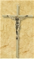Gold Metal Crucifix - 8-Inch