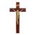 Dark Cherry Crucifix with Gold Corpus - 12-Inch