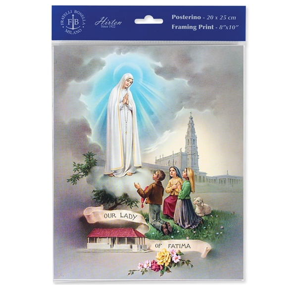 Our Lady of Fatima Framing Print - 8&quot; x 10&quot;