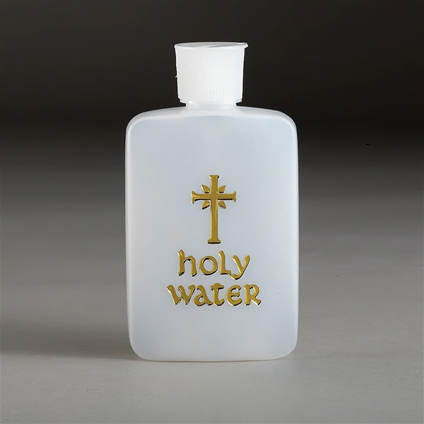 Plastic Holy Water Bottle - 4-Ounce - Without Water