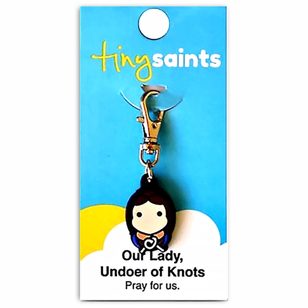 Our Lady Undoer of Knots Tiny Saint Charm