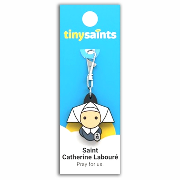St. Catherine Labour&#233; Tiny Saint Charm