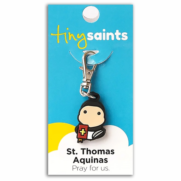 St. Thomas Aquinas Tiny Saint Charm